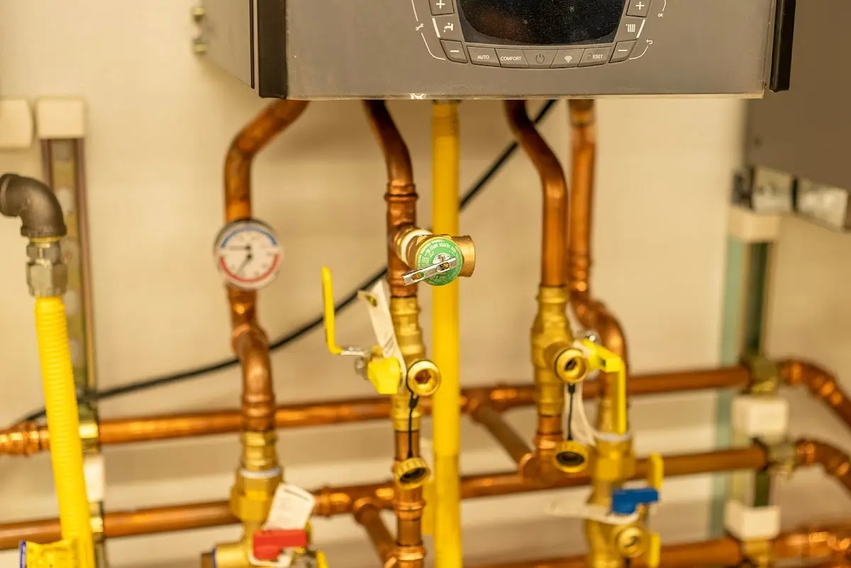 Licensed technician providing Backflow Prevention for a homeowner in Newark